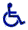 Disabled access logo