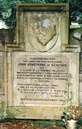 Armstrong Clan stone